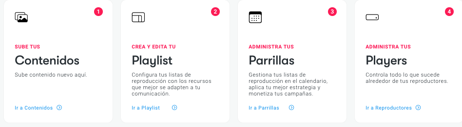 Dashboard nsign.tv. Los datos más relevantes en un solo lugar.